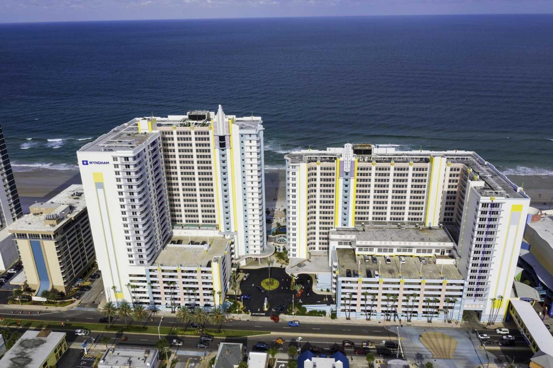 Luxury 11Th Floor 1 Bedroom Condo Direct Oceanfront Wyndham Ocean Walk Resort Daytona Beach | 1107 Exterior foto