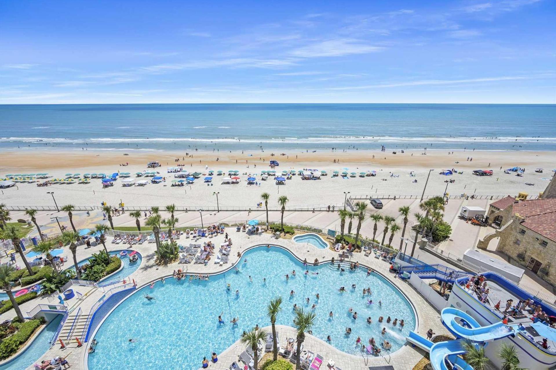 Luxury 11Th Floor 1 Bedroom Condo Direct Oceanfront Wyndham Ocean Walk Resort Daytona Beach | 1107 Exterior foto