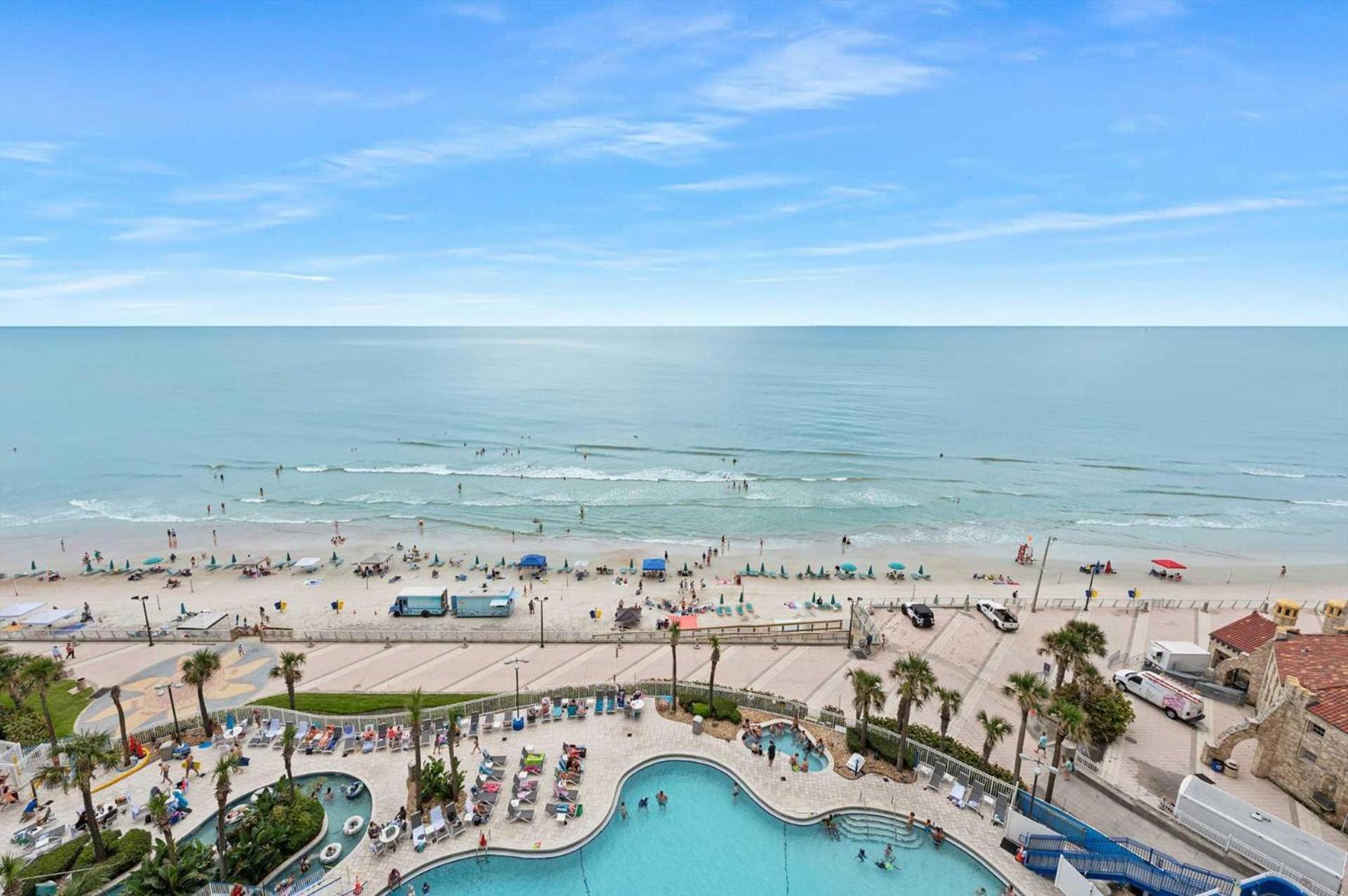 Luxury 11Th Floor 1 Bedroom Condo Direct Oceanfront Wyndham Ocean Walk Resort Daytona Beach | 1107 Exterior foto