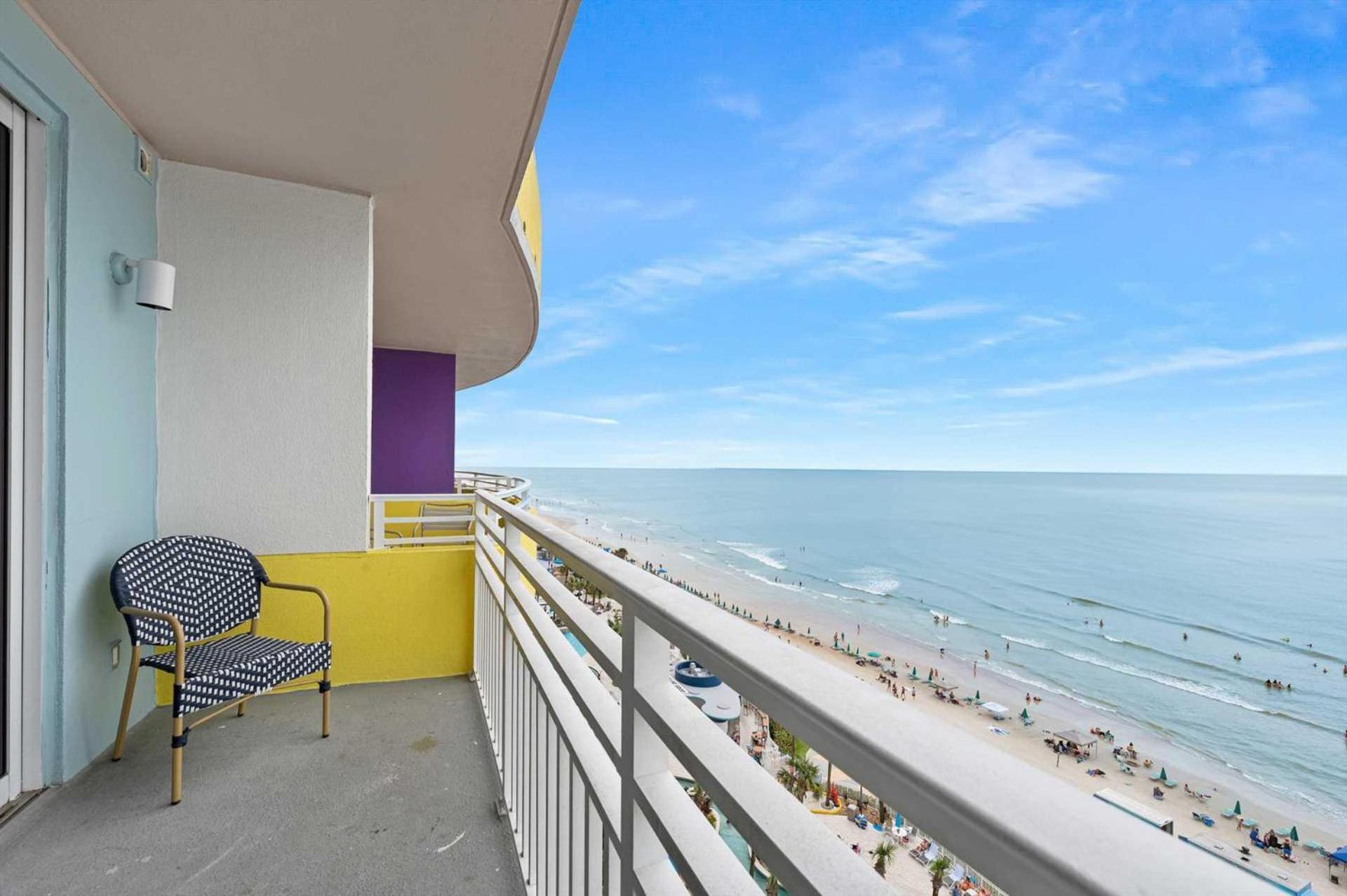 Luxury 11Th Floor 1 Bedroom Condo Direct Oceanfront Wyndham Ocean Walk Resort Daytona Beach | 1107 Exterior foto